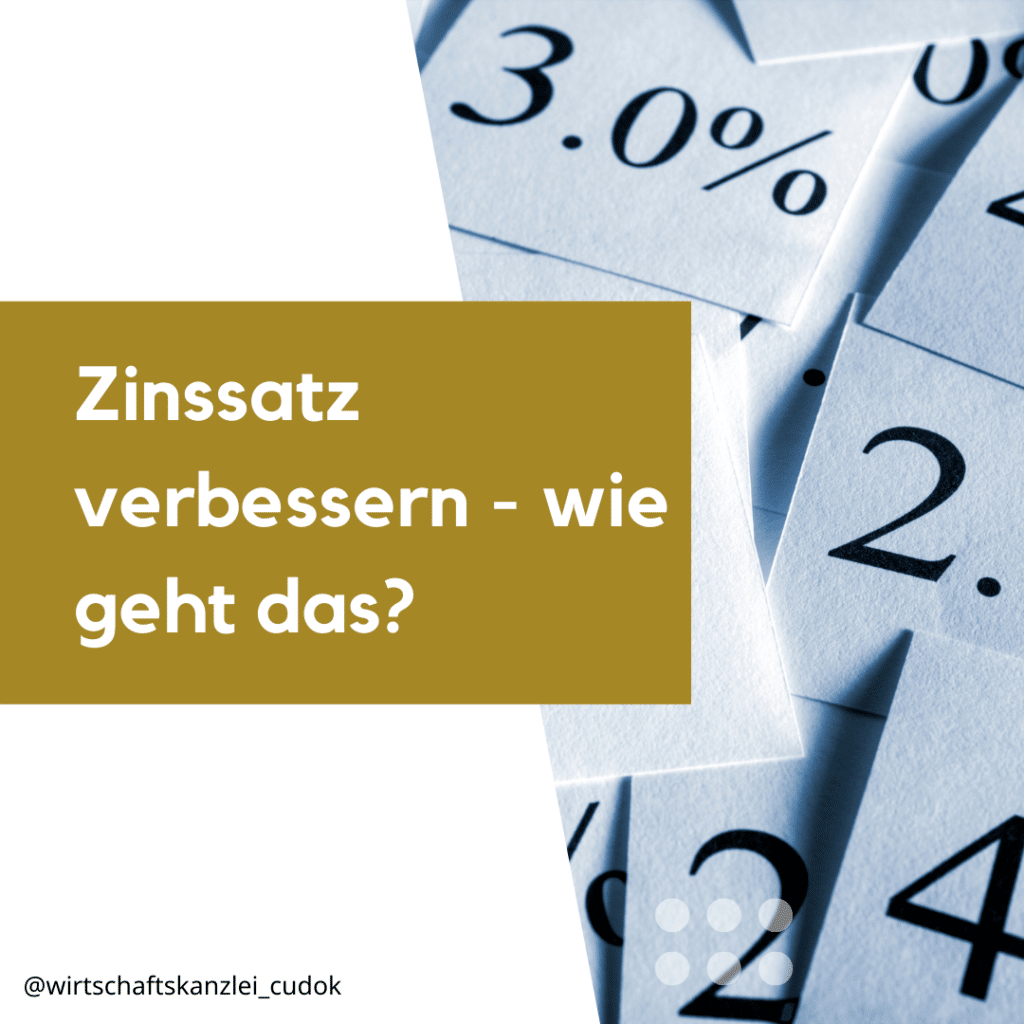 Zinssatz verbessern